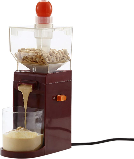 Electric Peanut Butter Maker: 500Ml Portable Small Peanut Butter Machine, Nut Grinder with Anti-Slip Base - 120W Strong Motor Power Food Processor for Coffee Corn Cashew Hazelnut Grain Mill