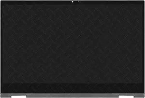 LCDOLED Replacement for HP Envy x360 2-in-1 15-fh0xxx 15-fh 15-fh0000 15-fh0013dx 15-fh0023dx 15-fh0097nr FHD 1080P IPS LCD Display Touch Screen Digitizer Assembly Bezel with Board (Non-OLED Type)