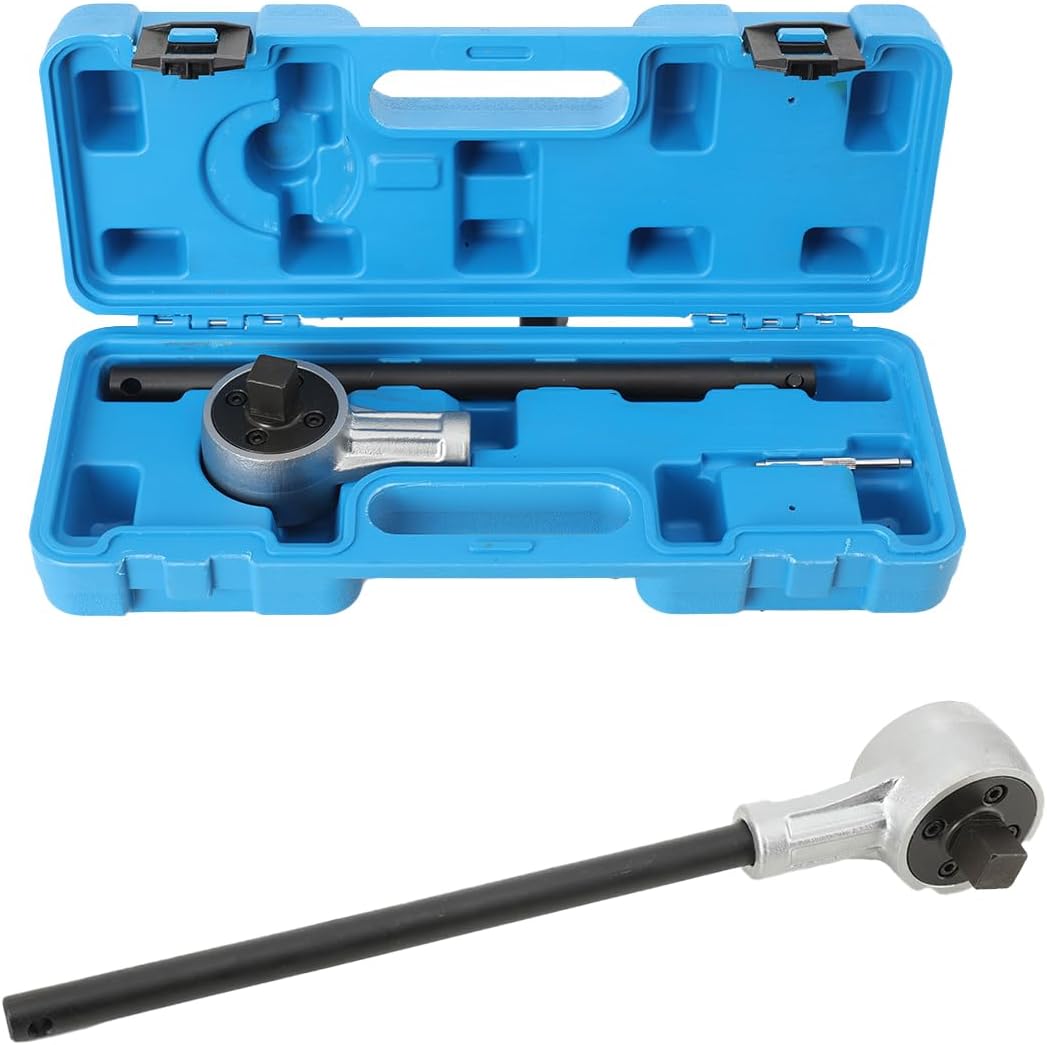 1/2 Drive Torque Wrench, Torque Multiplier Wrench 1100 Foot-Pound Heavy Duty CR-Mo and Chrome-Vanadium Construction with Storage Case