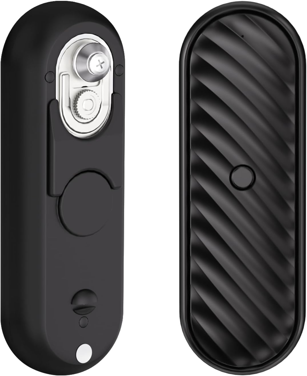 Canslab Ultrablade PRO Electric Can Opener-Hands-Free Automatic,USB-C Rechargeable,Smooth Edge Opener for Seniors & Arthritis,120Min Runtime,Wall Mountable (Black)