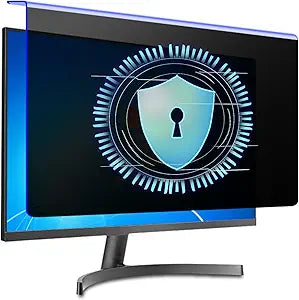 Removable Hanging Computer Protective Film, 16:9 Widescreen Hanging Privacy Screen Fliter, Computer Privacy Screen Protector (21.5in 491 * 288mm)