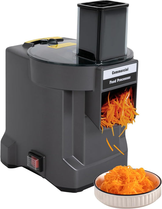 3-in-1 Electric Vegetable Chopper, Commercial Vegetable Processor, Vegetable Slicer Shredder Dicer, Electric Food Processor with 3 Blades, for Households, Restaurants, Canteens, Hotels, Etc