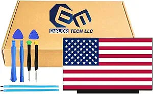 EM EMAJOR TECH New Screen Replacement for HP P/N L78717-001 1366X768 HD OnCell Touch LCD LED Display with Set of Tape and Tools