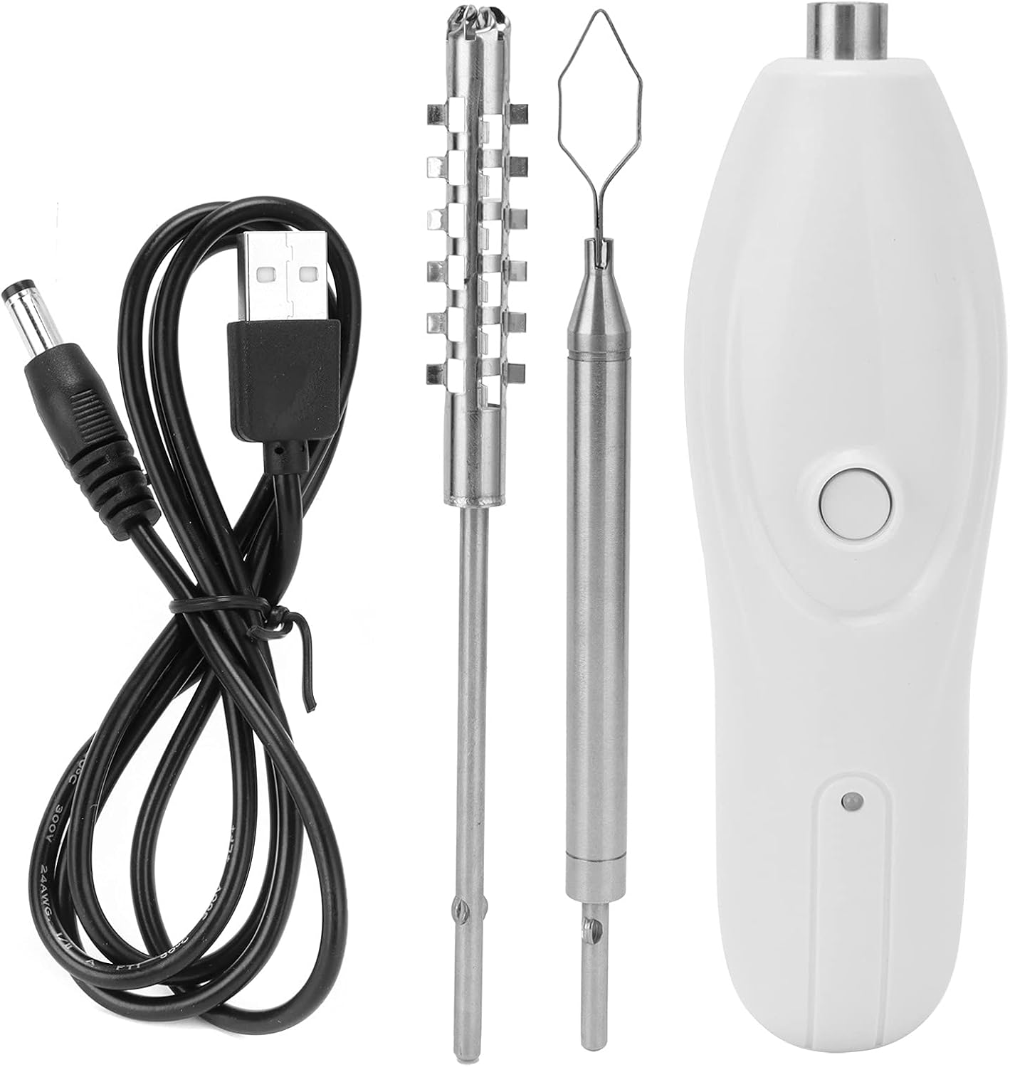 Electric Scale Scraper and Vegetable Corer, Multifunctional Seafood Descaler, Fruit Digging Tool for Home Kitchen