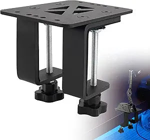 Handbrake Shifter Table Clamp for MOZA HBP Handbrake/HGP Racing Shifter/SGP Sequential Shifter,High Strength aluminum alloy,Strong clamping and enhanced knob design (Up to 60mm Desks)