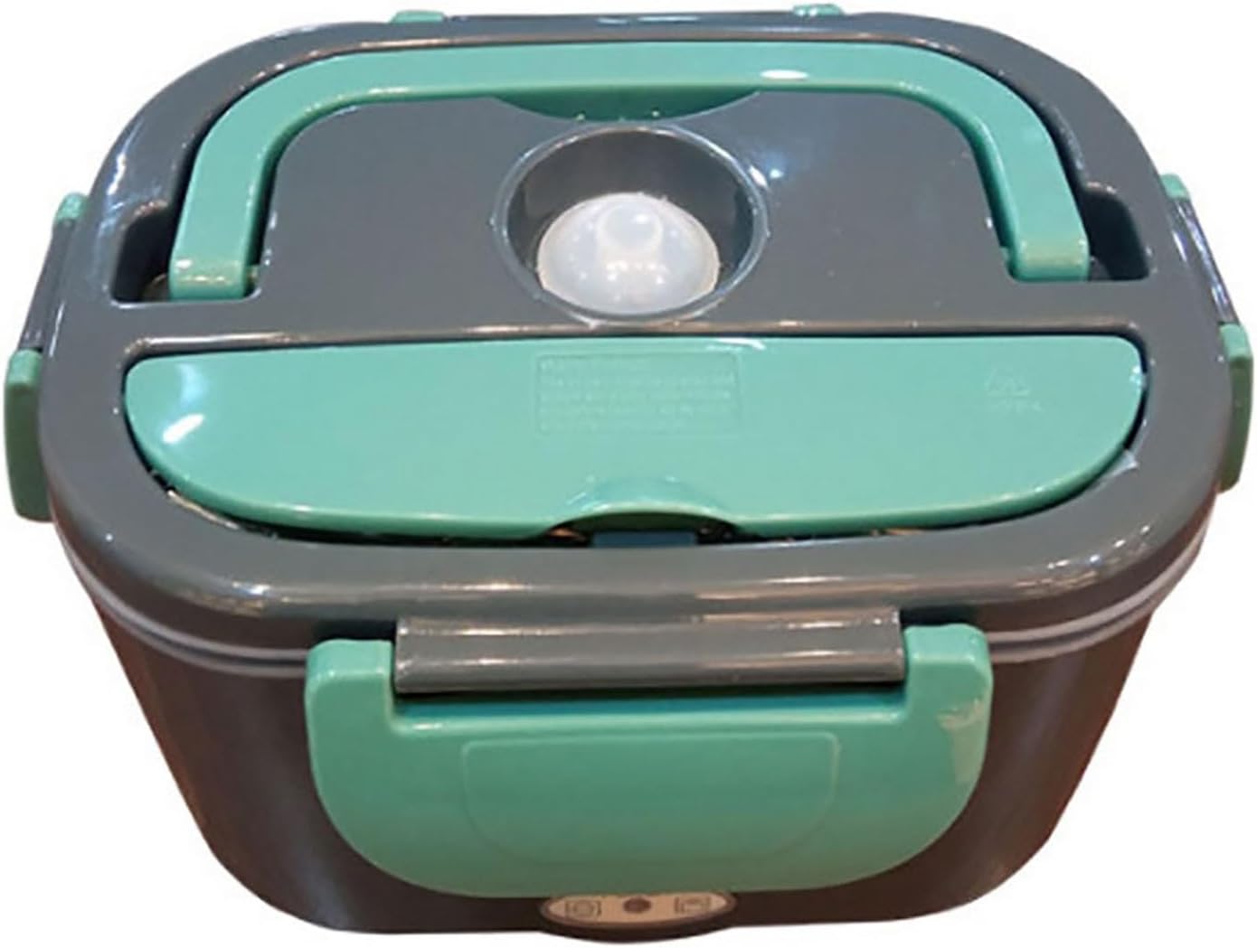 Food Warmer,Large Capacity Electric Lunch Box,1.5L Adult Hot Lunch Box,Electric Lunch Box With Fork And Spoon,Stainless Steel Liner,Removable Liner,Portable Lunch Warmer For Truck\/Car\/Office(Dark gree