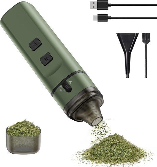 Automatic Electric Spice Grinder,USB Rechargeable Powered, Mini Portable Spice Mill Machine for the Kitchen