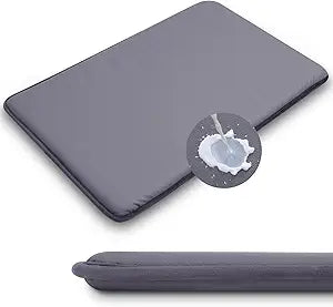 XXL Dog Crate Pad, Double-Sided Waterproof Crate Mat Bed, Outdoor Kennel Mat Beds Pet Sleeping for Large Dogs, Clooling, Waterproof, Wipeable, Anti-Slip, Kennel Pads 47 x 29 Inch, Dark Gray