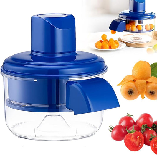 Garlic Peeling Machine Electric, 2025 New Rechargeable Garlic Peeler Machine for Fruit Garlic Grape Practical Kitchen Tools, Automatic Grape Peeling Machine for Home Kitchen