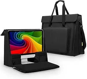 21/24 inch LCD Screen Computer Tote Bag Compatible with iMac All in One Desktop Monitor Computer Bag Travel Storage Carrying with Shoulder Strap