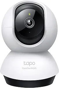 TP-Link Tapo 2K QHD Pan/Tilt Security Camera for Pet Camera, Baby Monitor, Motion Detection, Motion Tracking, 2-Way Audio, Night Vision, Cloud &SD Card Storage, Works w/Alexa & Google Home(Tapo C220)