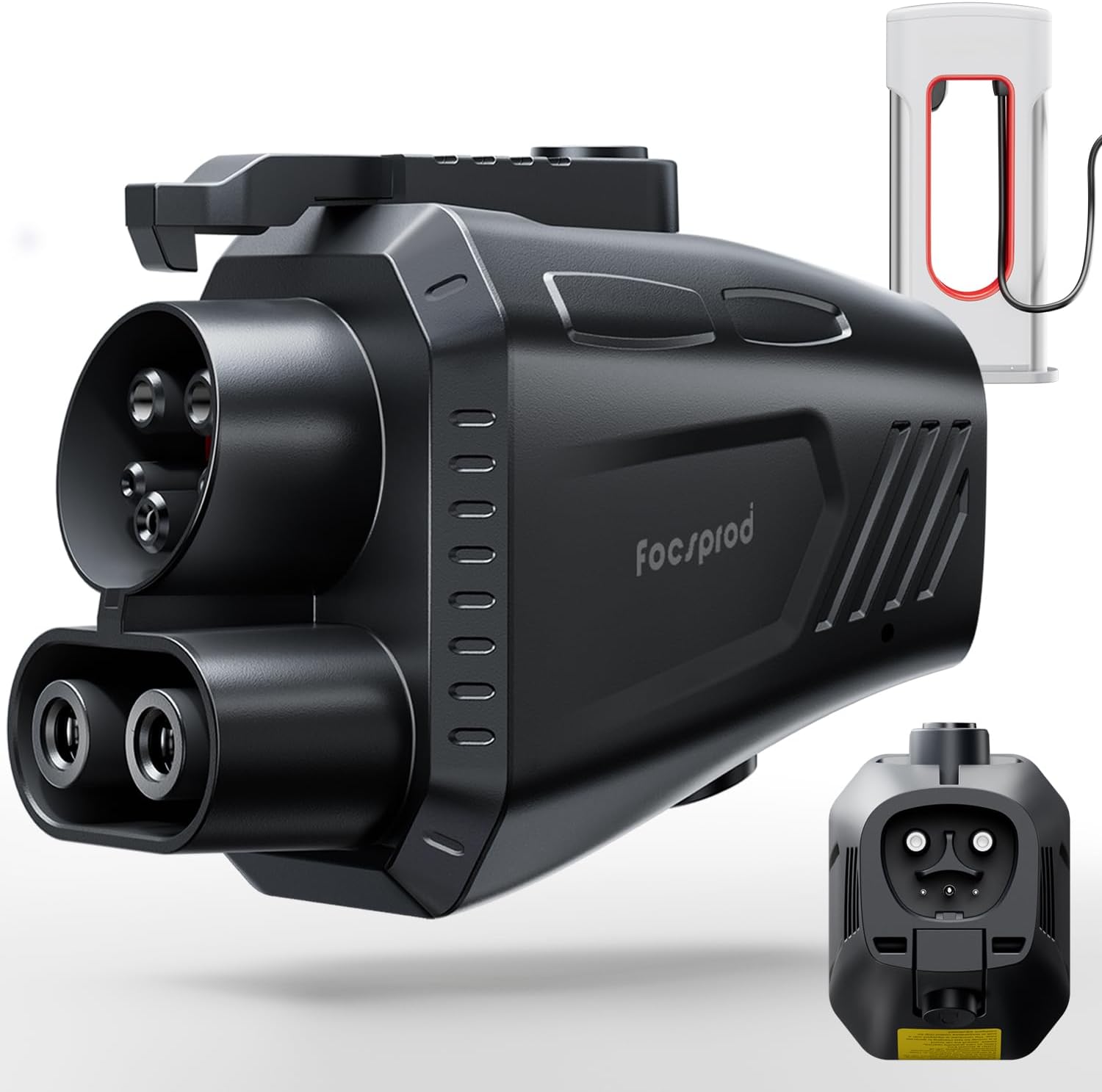 FOCSPROD Upgraded for Tesla Supercharger to CCS1 Charger Adapter, Max 500A 1000V Fast Charge NACS to CCS Adapter, CCS1 Electric Vehicle Charging Compatible with Tesla Superchargers