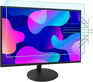 27 Inch Blue Light Blocking Computer Screen Protector, Eye Protection Screen Filter Compatible with 27" Sceptre/Dell/Asus/Acer/ViewSonic/Samsung/Aoc/HP/LG Computer with 16:9 Aspect Ratio