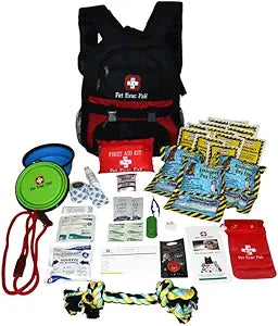 Pet Emergency Survival Kit for Big Dogs, for Evacuation, Hiking, Camping and Travel