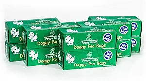 PP-RB-200 Universale Dog Pet Waste Bags, 200/Roll, 10 Rolls, Green