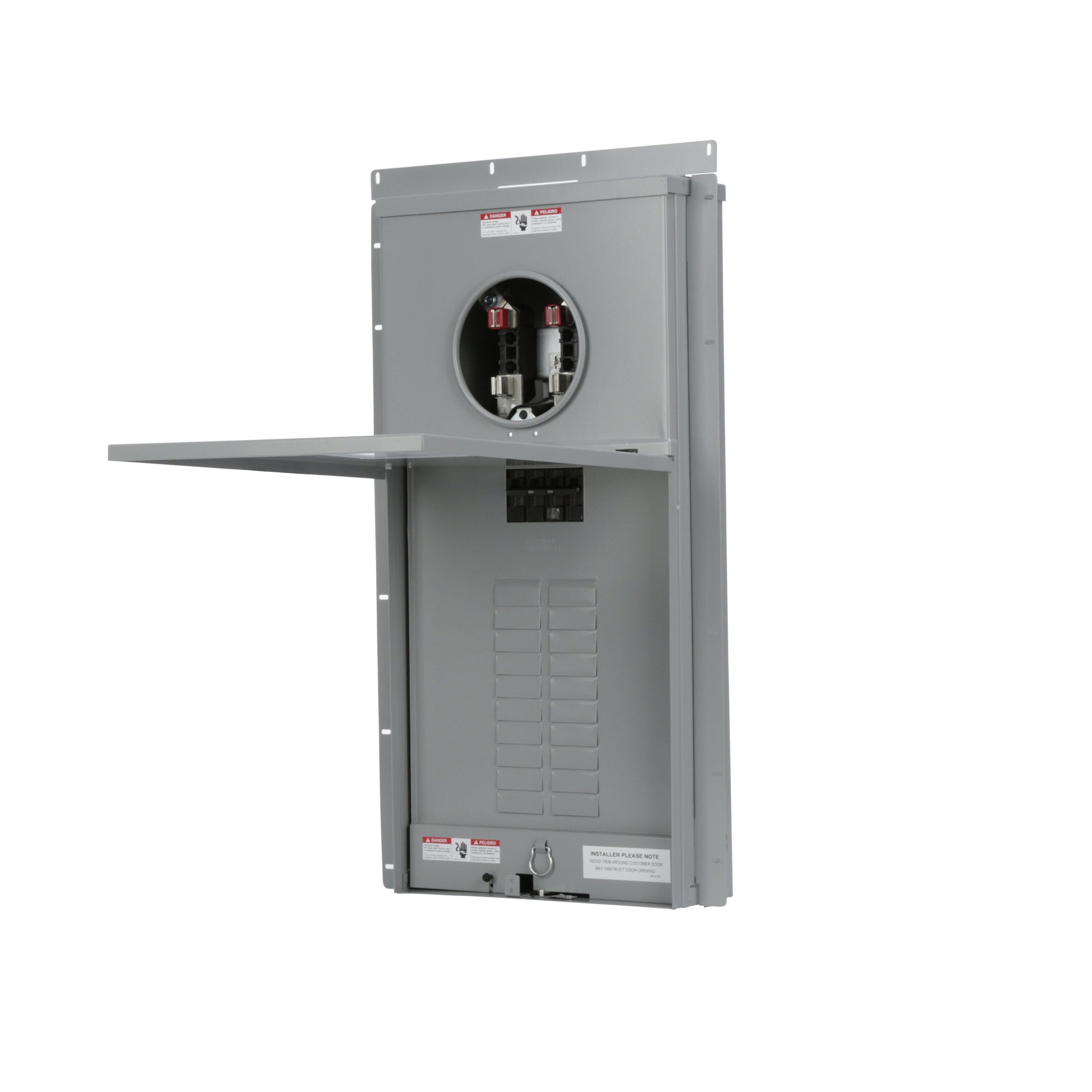 Siemens Meter Combo 200 -Amp 20 -Spaces 40 -Circuit Outdoor Main Breaker Meter Combo Load Center