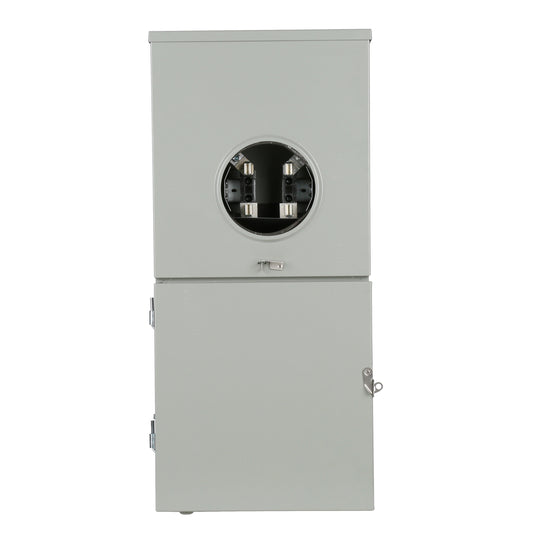 Siemens 200 -Amp 4 -Spaces 8 -Circuit Outdoor Main Breaker Meter Combo Load Center