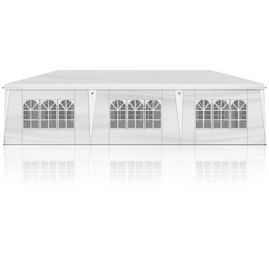 Winado 29.53-ft x 9.84-ft Rectangle White Pop-up canopy