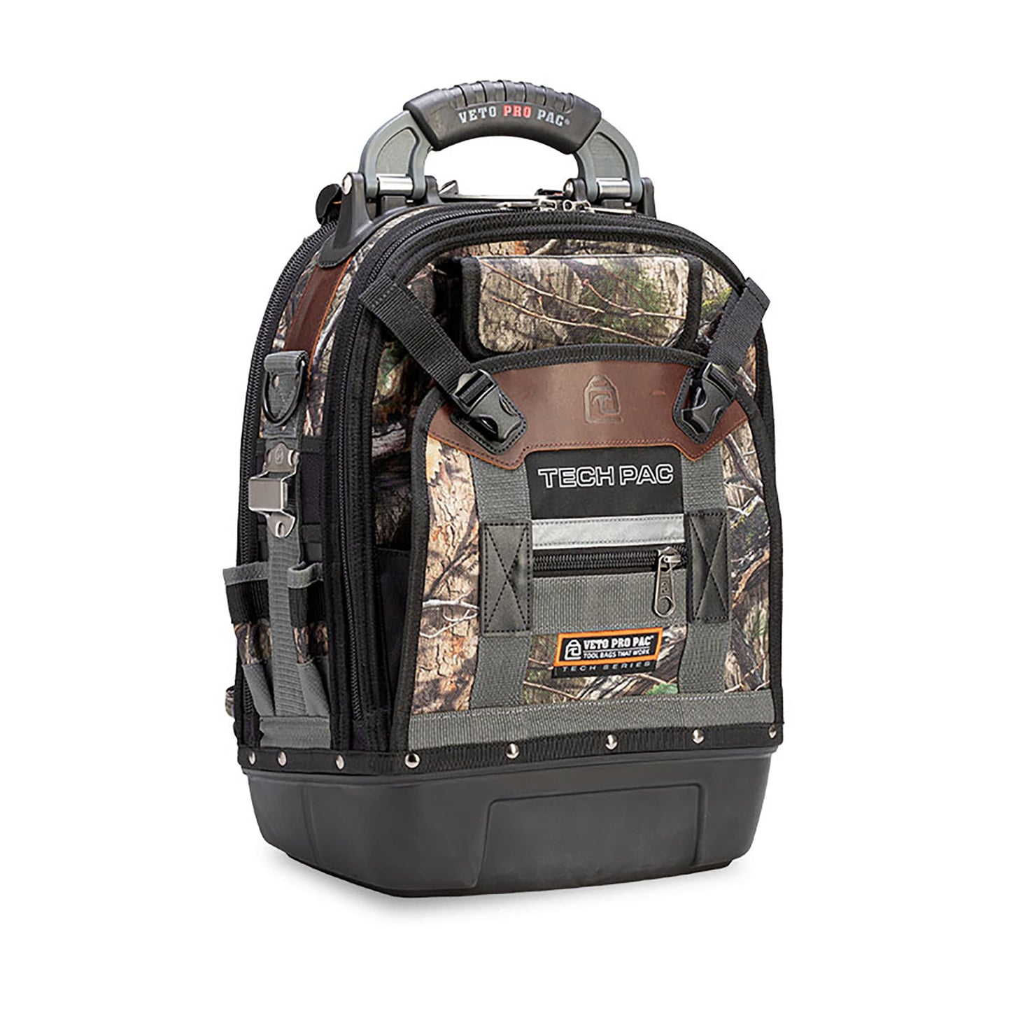 Veto Pro Pac CAMO - Mossy Oak Country DNA Nylon 13-in W x 10-in D x 19.5-in L Zippered Tool bag