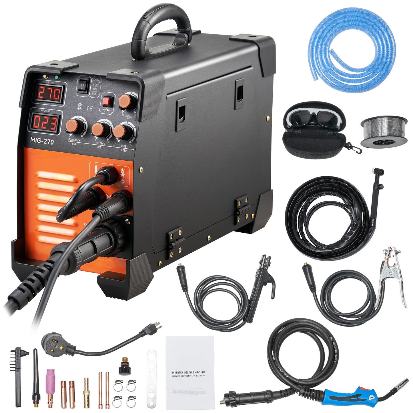 SVOPES 120 or 230 -Volt 220 -Amp Multi-process Wire Feed Welder