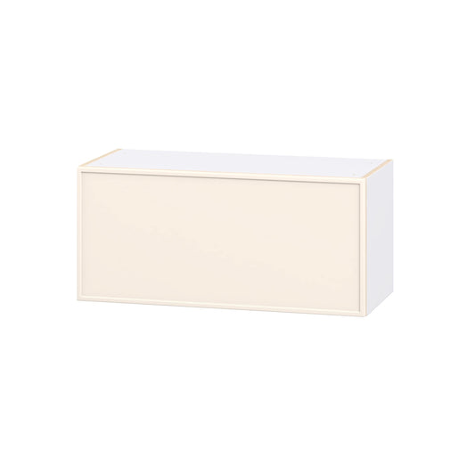 Hugo&Borg Chapel Hill 33-in W x 20-in H x 14.91-in D Washed Linen Wall Fully assembled Cabinet (Flat Panel Shaker)