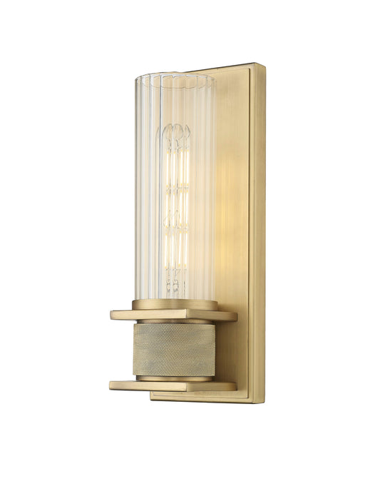Millennium Lighting 4.3-in W 1 -Light Brushed Brass Transitional Wall Sconce