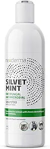 NEXDERMA Natural Colloidal Medicated Pet Shampoo for Dogs and Cats - Tearless Hypoallergenic, Soap Free with Coconut Oil and Mint, Relief for Allergies, Odor, Itchy, Dry, Irritated Skin - 16oz, 1Pack