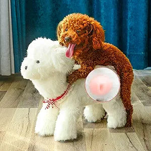 Male Dog Silicone Mating Toy, Dogs Interactive Sleeping Toys, Pet Dog Partner Toy for Male Estrus Dog, Dog Humping Toy, Dog Sleeping Plush Toy, Pet Estrus Toy, Male Dog Simulation Female Dog