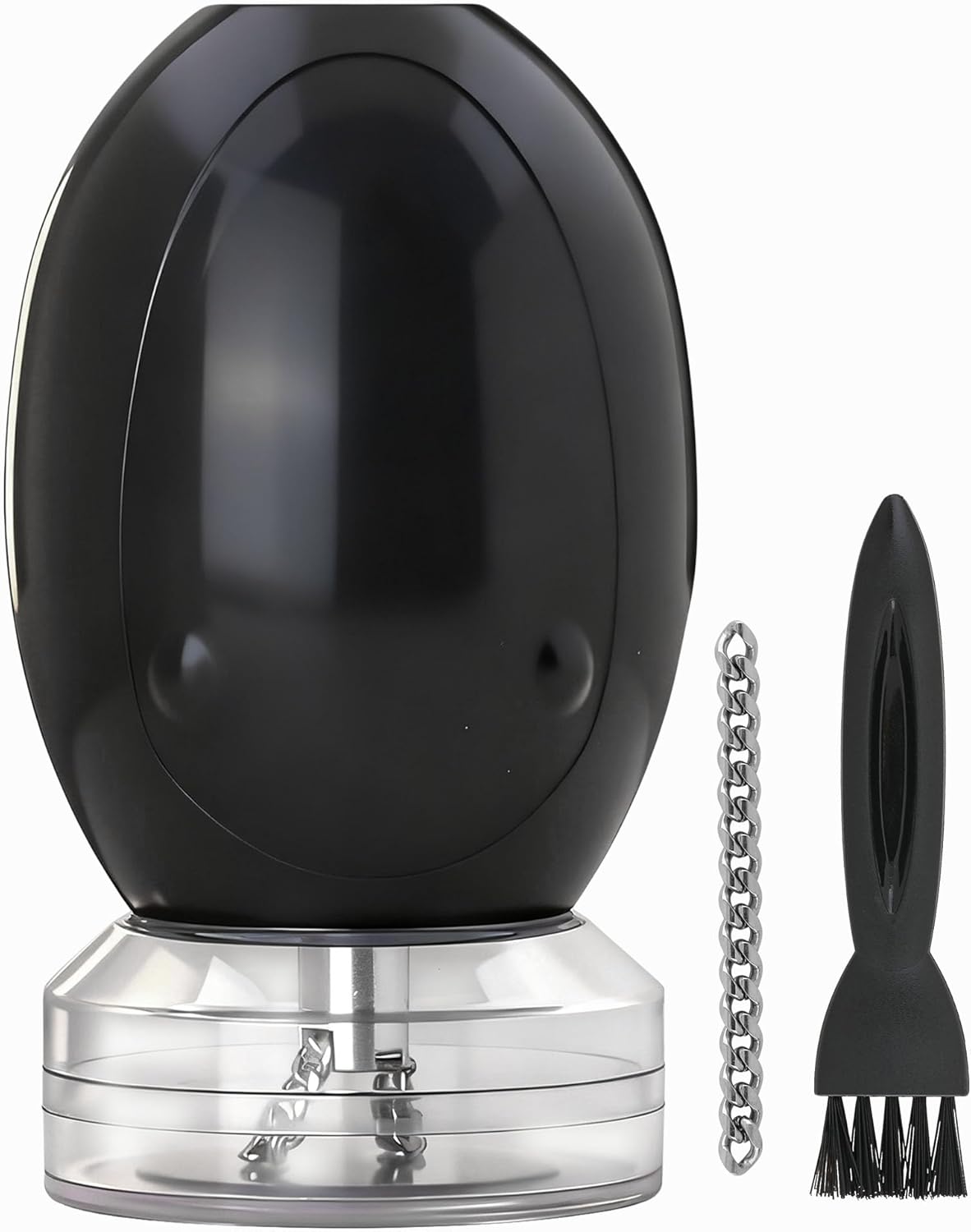 Mamba Electric Grinder. USB Rechargeable Portable One Handed Large Grinder and Spice Mill - Black