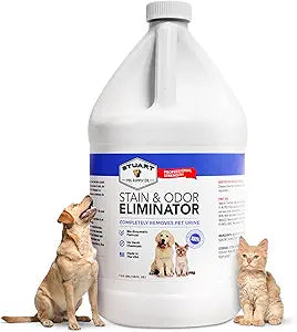Professional Strength Pet Odor Eliminator | Urine Odor Remover | Pet Urine Enzyme Cleaner | Pet Stain and Odor Remover | Enzymatic Cleaner for Dog Urine and Cat Urine
