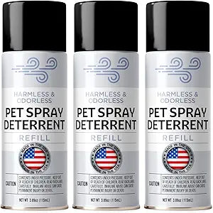 Berkland [3 Pack] Refill for PetSafe SSSCat Motion Sensor Device â€“ Gentle Pet Training Aid for Home Boundaries â€“ Non-VOC, Family-Safe Spray â€“ Made in The USA