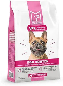 SquarePet VFS Canine Ideal Digestion Formula, Cage Free Turkey, Whole Eggs, Pumpkin, Brown Rice 22 lbs
