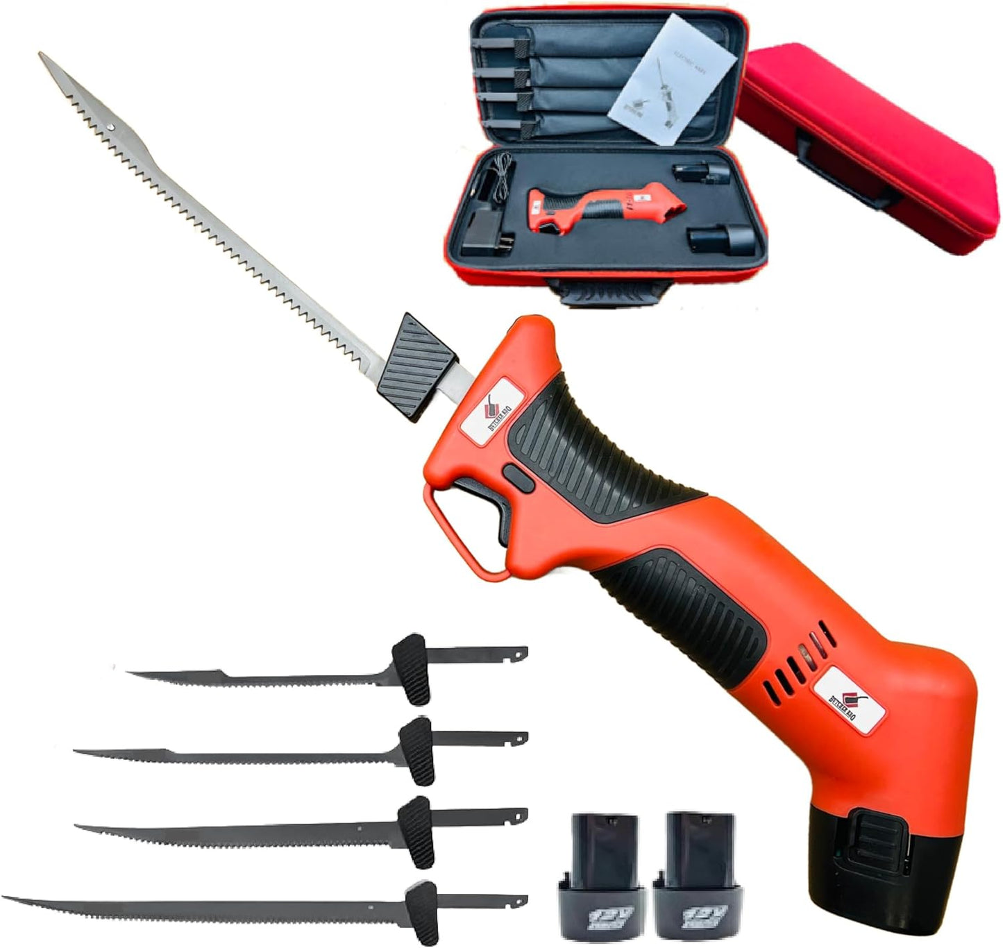 Butcher BBQ Cordless Electric Knife - Carving and BBQ Knife