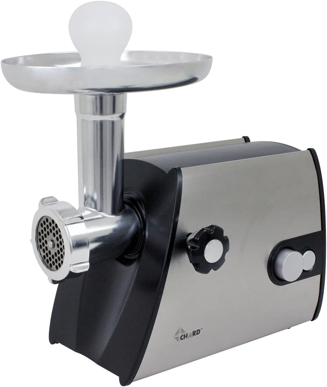 CHARD FG800SS, #8 Electric Food Grinder, Silver\/Black, 400 watts