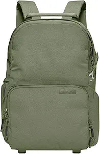BREVITE - The Jumper - Compact Camera Backpacks for Photographers - A Minimalist & Travel-friendly Photography Backpack Compatible With Both Laptop & DSLR Accessories 18L (Pine Green)