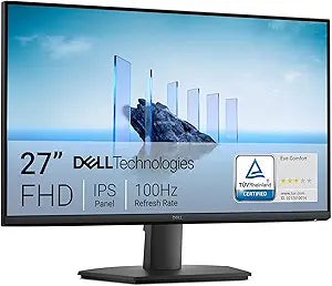 Dell 27 Monitor - SE2725HM - 27-inch Full HD (1920x1080) 16:9 100Hz Display, IPS Panel, 16.70 Million Colors, Anti-Glare, 1 HDMI / 1 VGA Port, TÃœV Rheinland 3-Star*, Comfortview Plus - Black