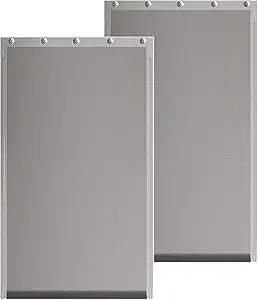 2PACK Large Dog Door Replacement Flaps with Screws - Pet Door Replacement Flap Compatible with Petsafe Freedom Doggie Doors Replacement Flaps PAC11-11039 10 1/8" X 16 7/8", Flexible, No Warped
