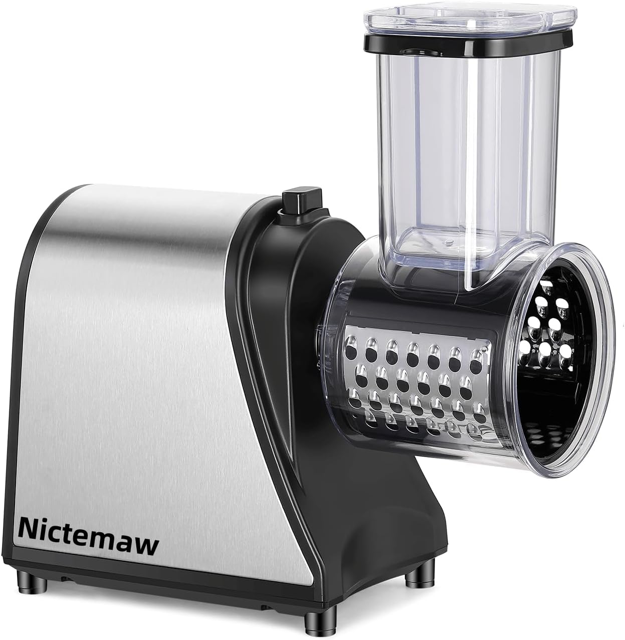 Nictemaw Electric Cheese Grater 250W, Cheese Shredder, Professional Electric Slicer Shredder for Potatoes, Carrots, Veggies, Upgraded