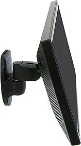 Ergotron  200 Series Single Monitor Arm, VESA Wall Mount  for Monitors Up to 38 Inches, 0 to 25 lbs  Pivot