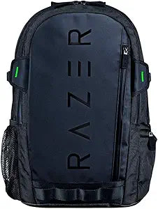 Razer Rogue v3 16" Gaming Laptop Backpack: Travel Carry On Computer Bag - Tear and Water Resistant - Mesh Side Pocket - Fits 16 inch Notebook - Black