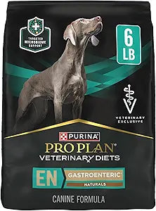 Pro Plan Veterinary Diets Purina EN Gastroenteric Naturals with Added Vitamins, Minerals and Nutrients Canine Dry Natural Dog Food - 6 lb. Bag