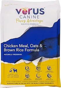 VeRUS Pet Foods Dry Dog Food Chicken, Puppy Advantage Formula 25lb Bag