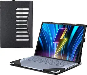 Laptop Case for ASUS Vivobook 14(X1404) X1404VA X1404VAP 14 inch Laptop Computer Notebook Sleeve Detachable Shell (Black)