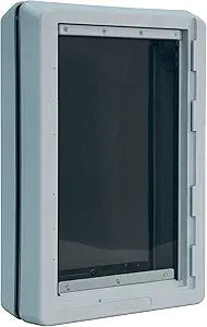 Ideal Pet Products Designer Series Ruff-Weather Pet Door with Telescoping Frame, Extra Large, 9.75" x 17" Flap Size