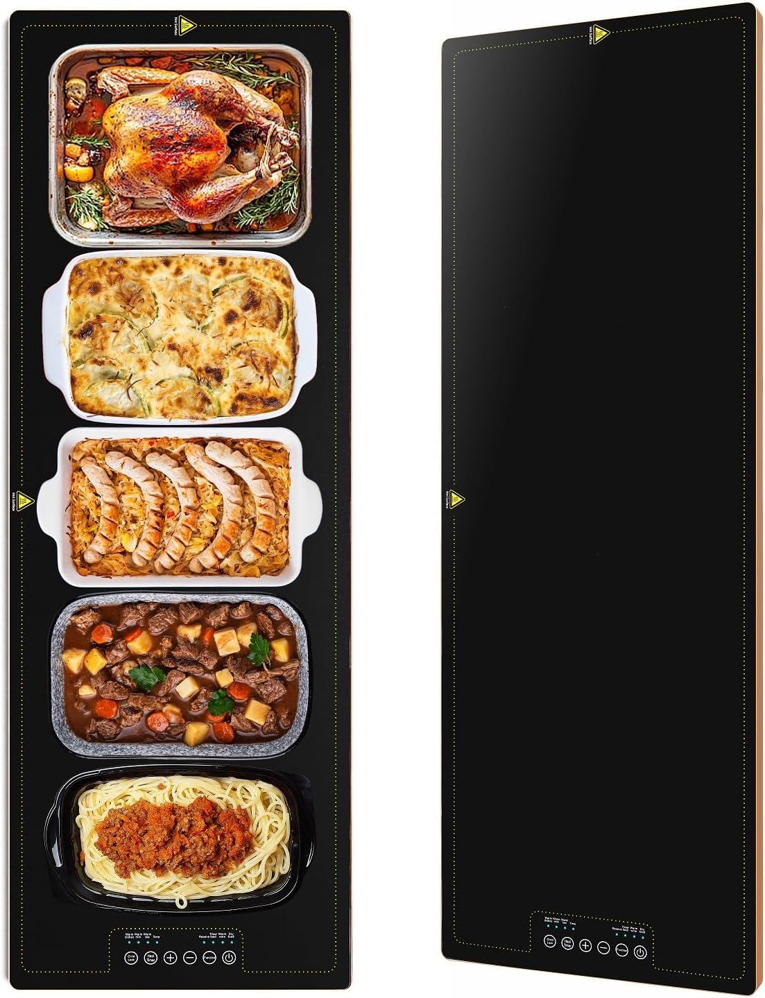 40x14 Inch Electric Warming Trays for Buffets Party - Adjustable Temp (100°F-260°F) Food Warmers, Buffet Servers and Warmers - Extra Large Hot Plate for Restaurants, Events