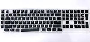 forG915 complete set of 109 keycaps to replace Logitech G915/G913/G815/G813 TKL RGB mechanical gaming keyboard (black 109 keys) (G915 full set of keycaps (black))