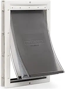 PetSafe Extreme Weather Pet Door - Insulated Weather-Resistant Dog & Cat Door with Durable Plastic Frame - Maximum Energy-Saving Efficiency - Large - for Dogs & Cats up to 100 lbs