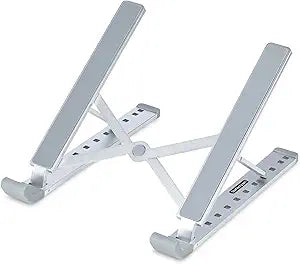 StarTech.com Laptop-Riser-BAR Notebook Stand, 0.4" x 13.1 ft x 0.8", Silver