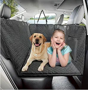 Vailge Dog Car Seat Cover, Dog Hammock for Car Backseat, Non Inflatable seat Cover for Back seat,Hard Bottom Back Seat Protector for Cars,Trucs & SUVs