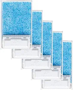 Crystal Cat Litter and Disposable Litter Trays 5 Sets Compatible with Petsafe Scoop-Free Classic/Legacy/Smart Litter Boxes, Triple Leak Proof Design, Excellent OdorControl, One-Hand Disposing.